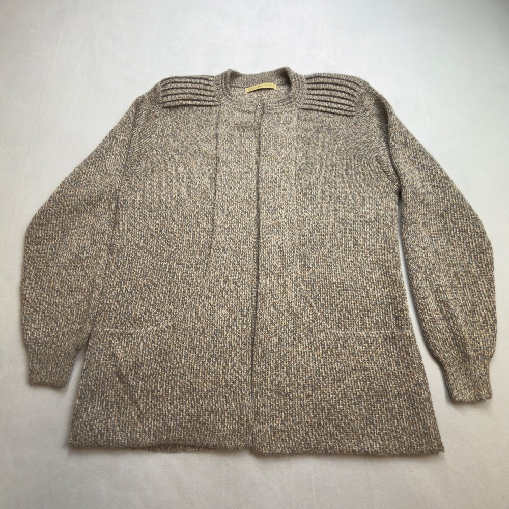 Simply Natural Linda Ebel Alpaca Blend Open Front Cardigan Women's one size EUC‎